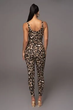 Leopard Wild Ones Tank Jumpsuit -Lady Clothing Store PRODUCT APR112023 20