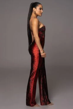 Red Stay The Night Corset 22 Red Stay The Night Corset -Lady Clothing Store PRODUCT APR112023 52