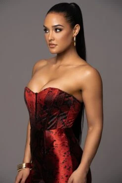 Red Stay The Night Corset 21 Red Stay The Night Corset -Lady Clothing Store PRODUCT APR112023 55