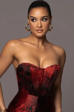 Red Stay The Night Corset 18 Red Stay The Night Corset -Lady Clothing Store PRODUCT APR112023 57