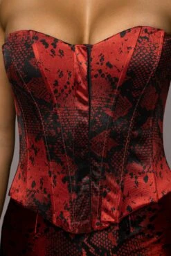 Red Stay The Night Corset 25 Red Stay The Night Corset -Lady Clothing Store PRODUCT APR112023 61