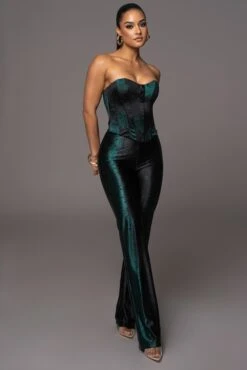 Green Stay The Night Corset -Lady Clothing Store PRODUCT APR112023 77