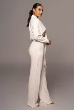 Ivory Soho Front Tied Woven Top -Lady Clothing Store PRODUCT APR152022 186