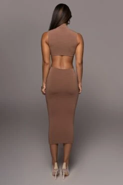 Pecan Til Sunrise Midi Dress -Lady Clothing Store PRODUCT AUG102022 103