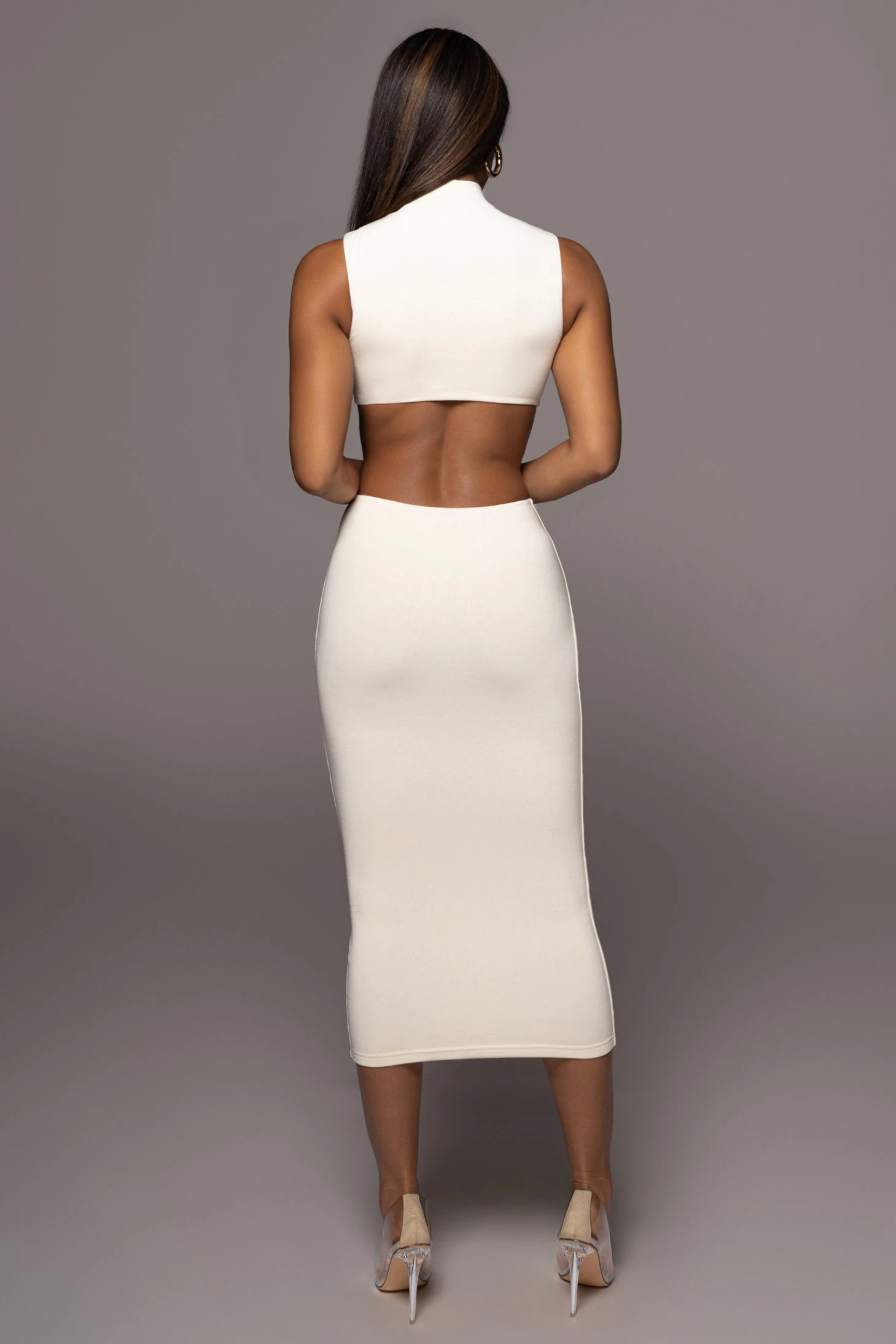 Ivory Til Sunrise Midi Dress 4 Ivory Til Sunrise Midi Dress - Image 2