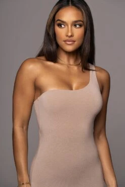 Beige Zuzanna Cutout Dress -Lady Clothing Store PRODUCT AUG102022 33