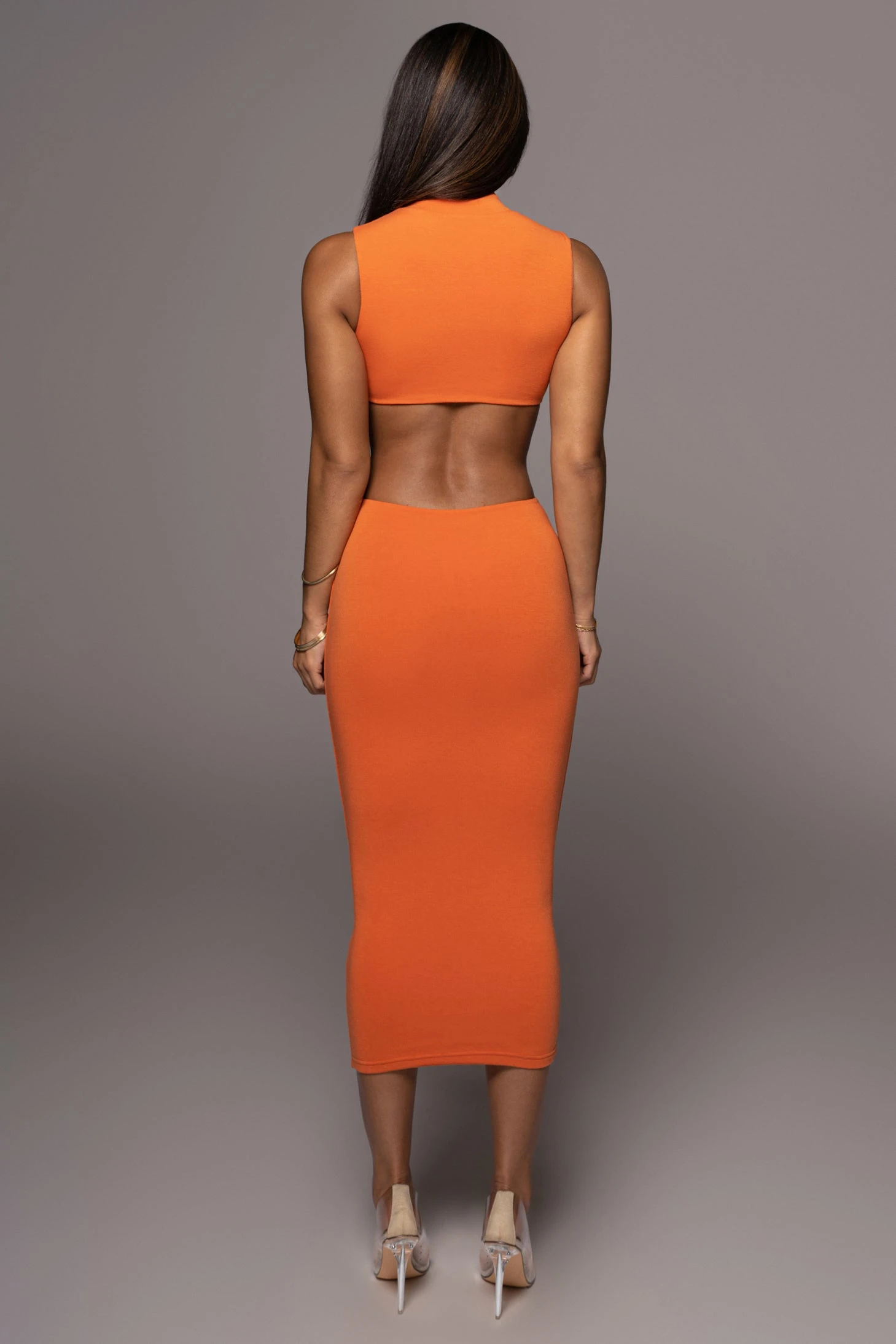 Orange Til Sunrise Midi Dress 11 Orange Til Sunrise Midi Dress - Image 9