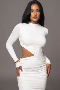 Ivory Clear Skies Mock Neck Dress 14 Ivory Clear Skies Mock Neck Dress -Lady Clothing Store PRODUCT AUG152023 ASAP 41