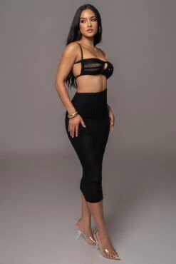 Black Coastal Escape Dress -Lady Clothing Store PRODUCT AUG152023 AUGDROP2 4