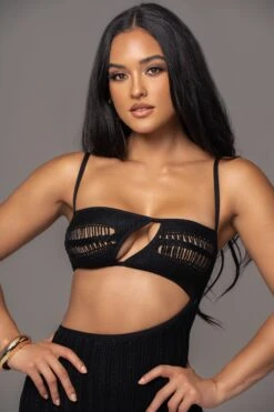 Black Coastal Escape Dress -Lady Clothing Store PRODUCT AUG152023 AUGDROP2 8