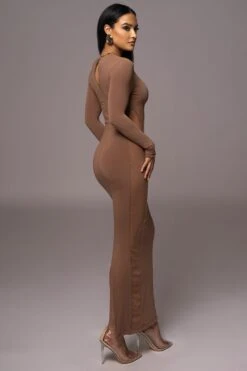 Pecan Break Away Maxi Dress -Lady Clothing Store PRODUCT AUG72023 ASAP 47