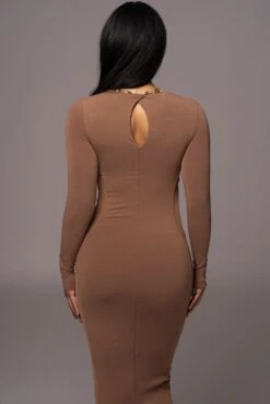 Pecan Break Away Maxi Dress -Lady Clothing Store PRODUCT AUG72023 ASAP 50