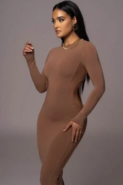 Pecan Break Away Maxi Dress -Lady Clothing Store PRODUCT AUG72023 ASAP 51