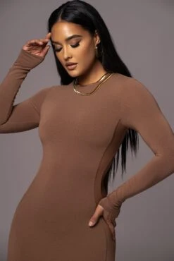 Pecan Break Away Maxi Dress -Lady Clothing Store PRODUCT AUG72023 ASAP 52