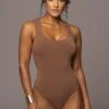 Pecan Brianne Cutout Bodysuit -Lady Clothing Store PRODUCT DEC12022 ASAP 27