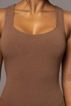 Pecan Brianne Cutout Bodysuit -Lady Clothing Store PRODUCT DEC12022 ASAP 33