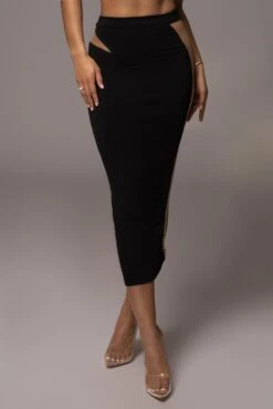 Noir Lost In Time Netted Skirt -Lady Clothing Store PRODUCT DEC122022 ASAP 2