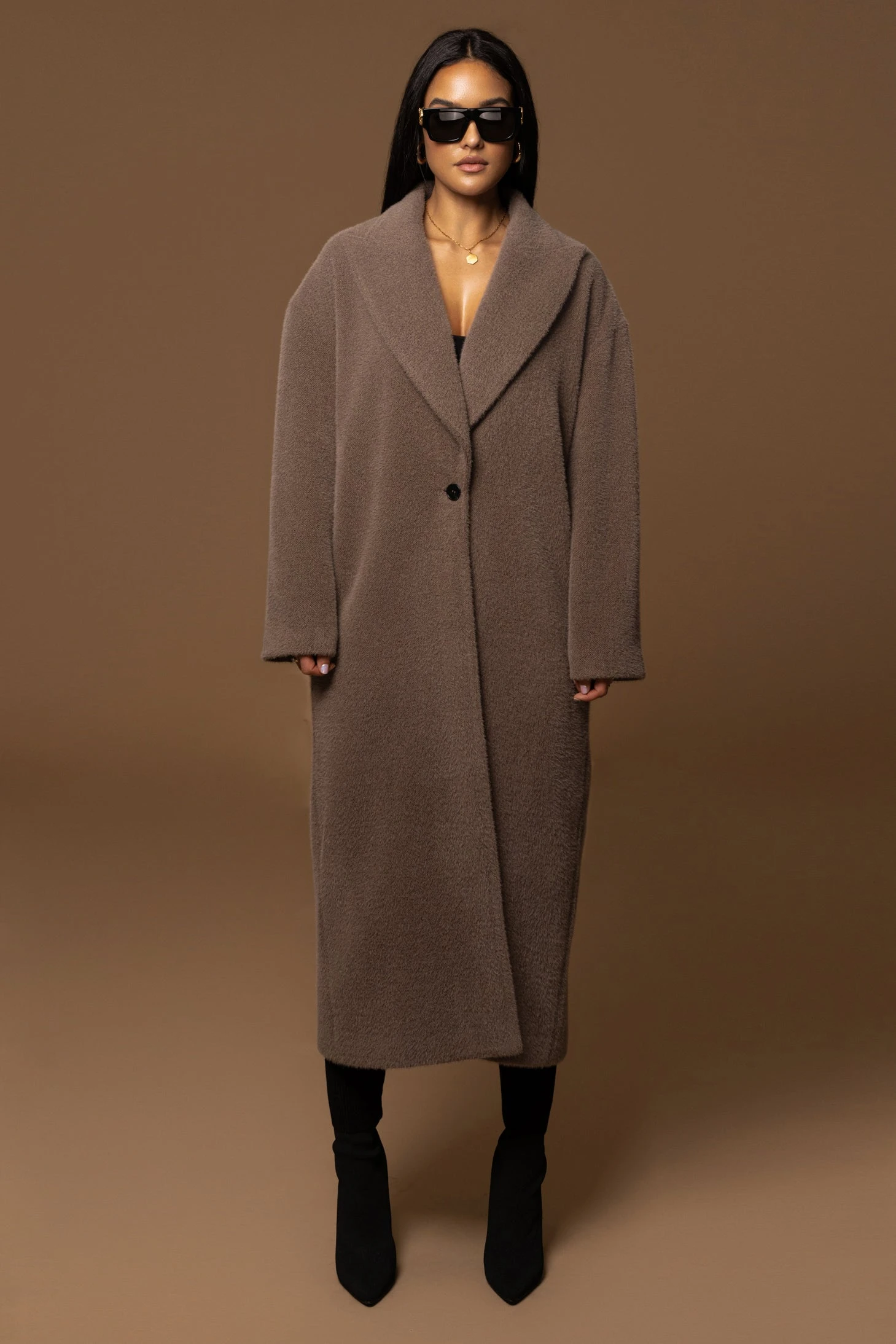Acorn Chelsie Longline Coat 12 Acorn Chelsie Longline Coat - Image 10