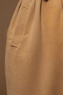 Camel Savannah Belted Wool Coat -Lady Clothing Store PRODUCT DEC122022 WINTER 32