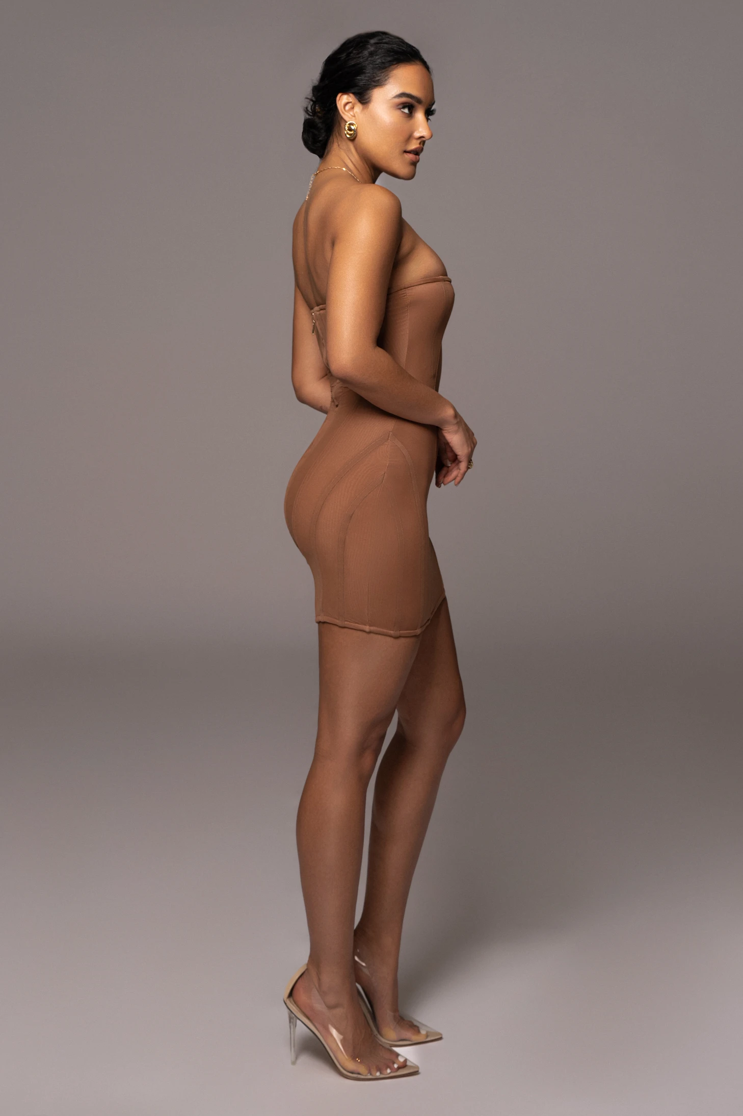 Pecan Unapologetic Mini Dress 7 Pecan Unapologetic Mini Dress - Image 5