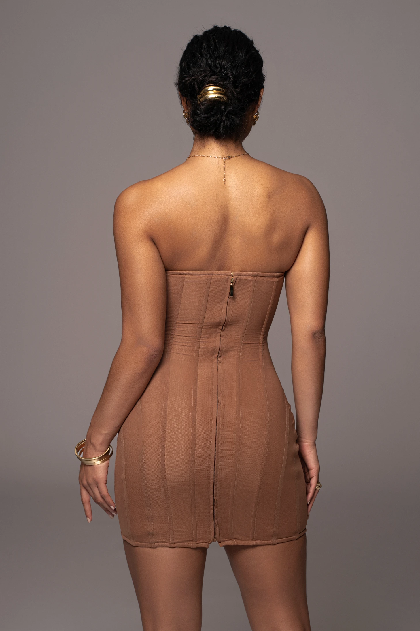 Pecan Unapologetic Mini Dress 8 Pecan Unapologetic Mini Dress - Image 6