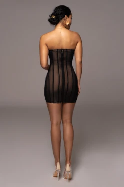 Noir Unapologetic Mini Dress -Lady Clothing Store PRODUCT DEC302022 VDAY 61