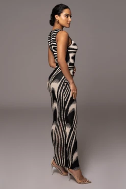 Black Chasing Dawn Maxi Dress -Lady Clothing Store PRODUCT DEC302022 VDAY 95