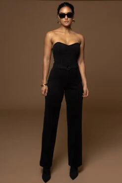 Noir Stay Sharp Wool Trousers -Lady Clothing Store PRODUCT DEC302022 WINTER 91