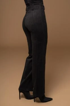 Noir Stay Sharp Wool Trousers -Lady Clothing Store PRODUCT DEC302022 WINTER 98