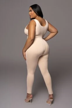 Cream Alo Double Layer Jumpsuit -Lady Clothing Store PRODUCT DEC32021 118