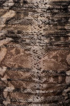 Snakeskin Poppy Ruched Mesh Skirt -Lady Clothing Store PRODUCT DEC32021 78