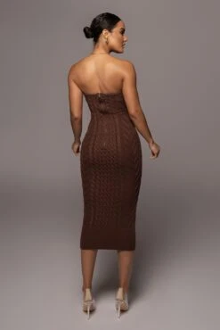 Chocolate Shades Of You Bustier Dress -Lady Clothing Store PRODUCT DEC82021 16