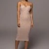 Beige Shades Of You Bustier Dress -Lady Clothing Store PRODUCT DEC82021 27