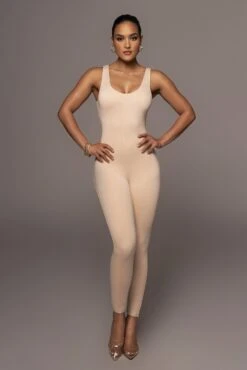 Cream Alo Double Layer Jumpsuit -Lady Clothing Store PRODUCT FEB 25 2022 198