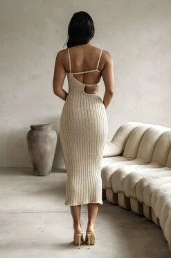 Beige Coastal Escape Dress -Lady Clothing Store PRODUCT FEB132023 CROCHET 18