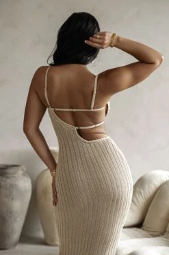 Beige Coastal Escape Dress -Lady Clothing Store PRODUCT FEB132023 CROCHET 19