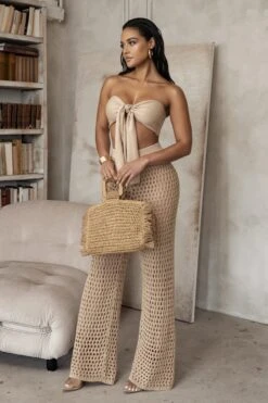 Sand Rio Two Piece Set -Lady Clothing Store PRODUCT FEB132023 CROCHET 247
