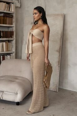 Sand Rio Two Piece Set -Lady Clothing Store PRODUCT FEB132023 CROCHET 249