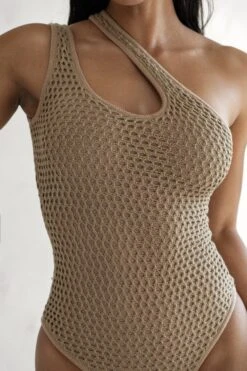 Beige Sailing Away Bodysuit -Lady Clothing Store PRODUCT FEB132023 CROCHET 37