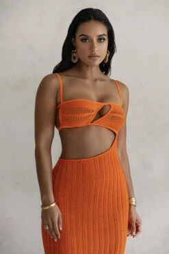 Orange Coastal Escape Dress 16 Orange Coastal Escape Dress -Lady Clothing Store PRODUCT FEB132023 CROCHET 6