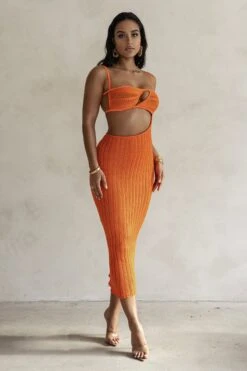 Orange Coastal Escape Dress 19 Orange Coastal Escape Dress -Lady Clothing Store PRODUCT FEB132023 CROCHET 9