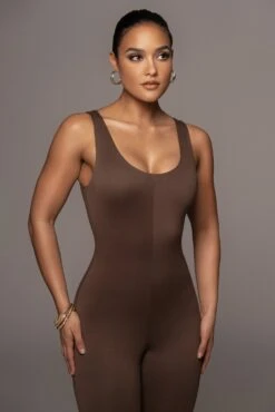 Chocolate Alo Double Layer Jumpsuit 12 Chocolate Alo Double Layer Jumpsuit -Lady Clothing Store PRODUCT FEB252022 170 72d8dc19 a1d0 4941 a7fc f7222c832a72