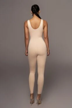 Cream Alo Double Layer Jumpsuit -Lady Clothing Store PRODUCT FEB252022 201
