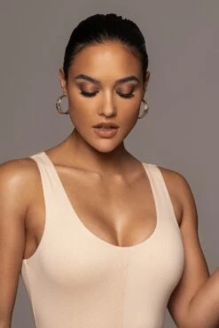 Cream Alo Double Layer Jumpsuit -Lady Clothing Store PRODUCT FEB252022 203