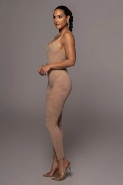 Beige Mesh Essentials Tank Bodysuit Undergarment -Lady Clothing Store PRODUCT FEB252022 282 063da994 cee5 4005 a0bc 3da3a8221c47