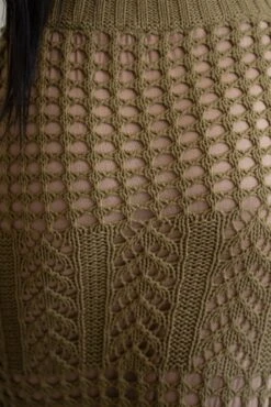 Olive Caribbean Skies Skirt Set -Lady Clothing Store PRODUCT FEB282023 CROCHET2 11