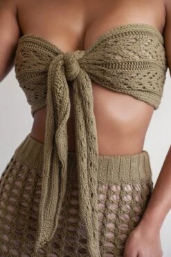 Olive Caribbean Skies Skirt Set -Lady Clothing Store PRODUCT FEB282023 CROCHET2 12