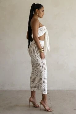 Ivory Caribbean Skies Skirt Set 22 Ivory Caribbean Skies Skirt Set -Lady Clothing Store PRODUCT FEB282023 CROCHET2 193