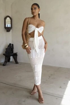 Ivory Caribbean Skies Skirt Set 19 Ivory Caribbean Skies Skirt Set -Lady Clothing Store PRODUCT FEB282023 CROCHET2 200