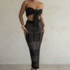 Black Caribbean Skies Skirt Set -Lady Clothing Store PRODUCT FEB282023 CROCHET2 222